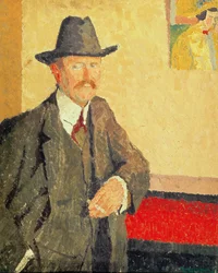 Porträt von Charles Ginner, ca. 1911